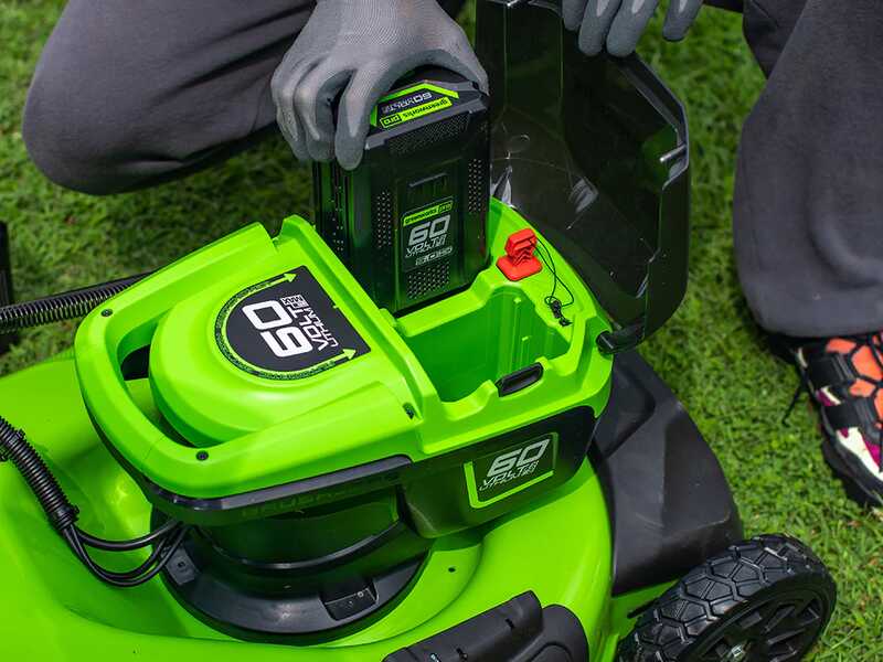 Greenworks GD60LM51SPK4 - Akku-Rasenm&auml;her mit Radantrieb - 60V/4Ah - Schnittbreite 51 cm