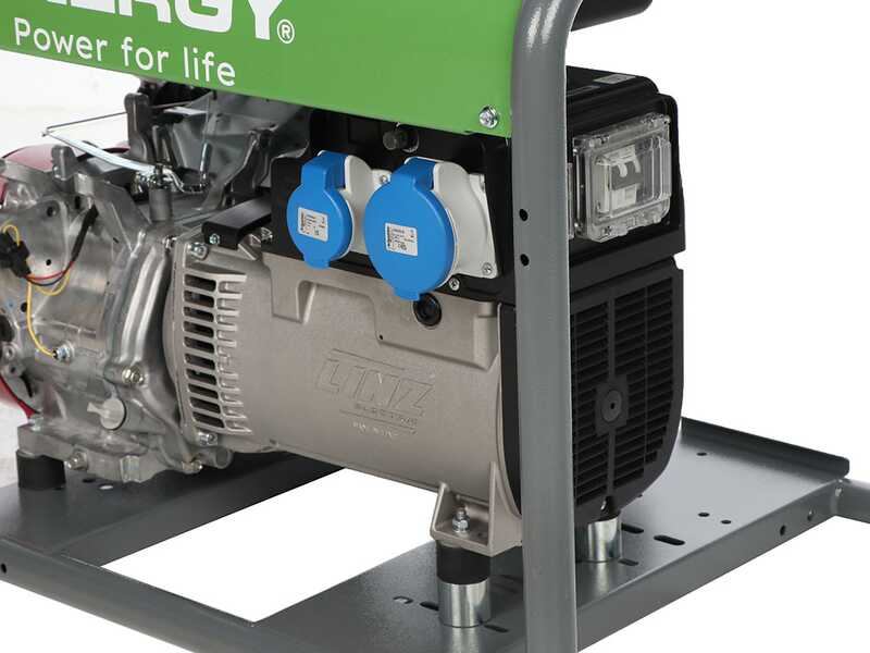 Energy EY-7MB AVR - Benzin Stromerzeuger mit AVR 6 kW - Dauerleistung 5,4 Einphasig