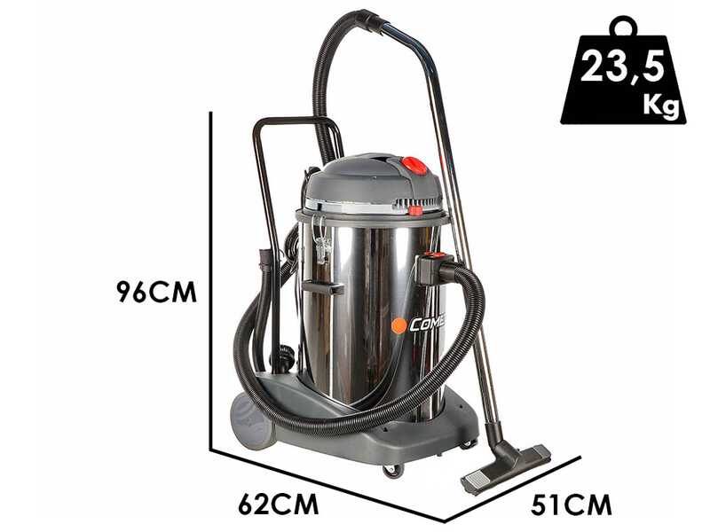 Comet CVP 378 X - Nass- und Trockensauger - 3 Motoren - Professionelle Serie