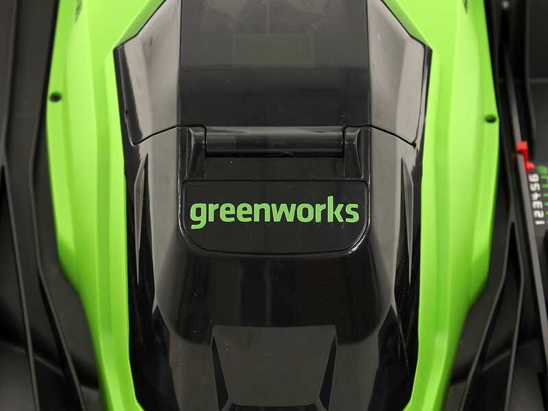 Greenworks G48LM41ST25K2X - Set Akku-Rasenm&auml;her + Akku-Rasentrimmer- 48V - 2x 24V/2Ah
