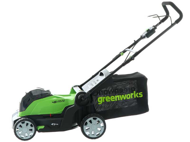 Greenworks G48LM41ST25K2X - Set Akku-Rasenm&auml;her + Akku-Rasentrimmer- 48V - 2x 24V/2Ah