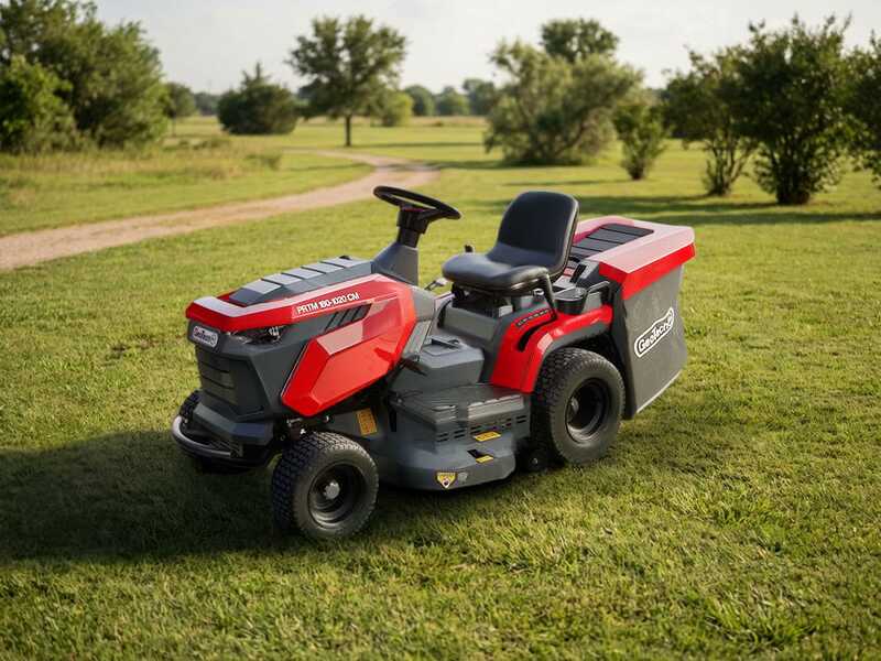 GeoTech-Pro PRTM 180-1020 CM - Rasentraktor - Mechanisches Getriebe - Fangkorb