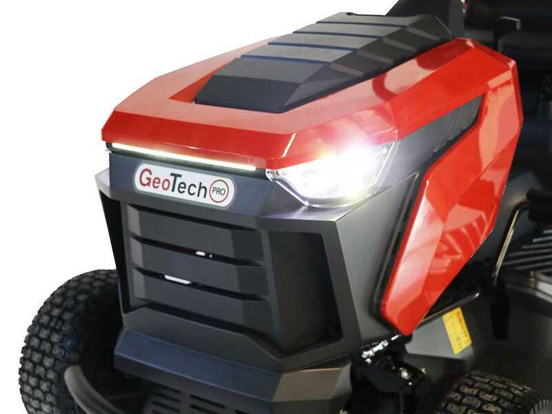 GeoTech-Pro PRTM 180-1020 CM - Rasentraktor - Mechanisches Getriebe - Fangkorb