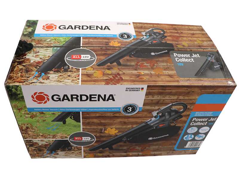 Gardena PowerJet Collect 18 P4A - Akku-Laubbl&auml;ser und -sauger - solo