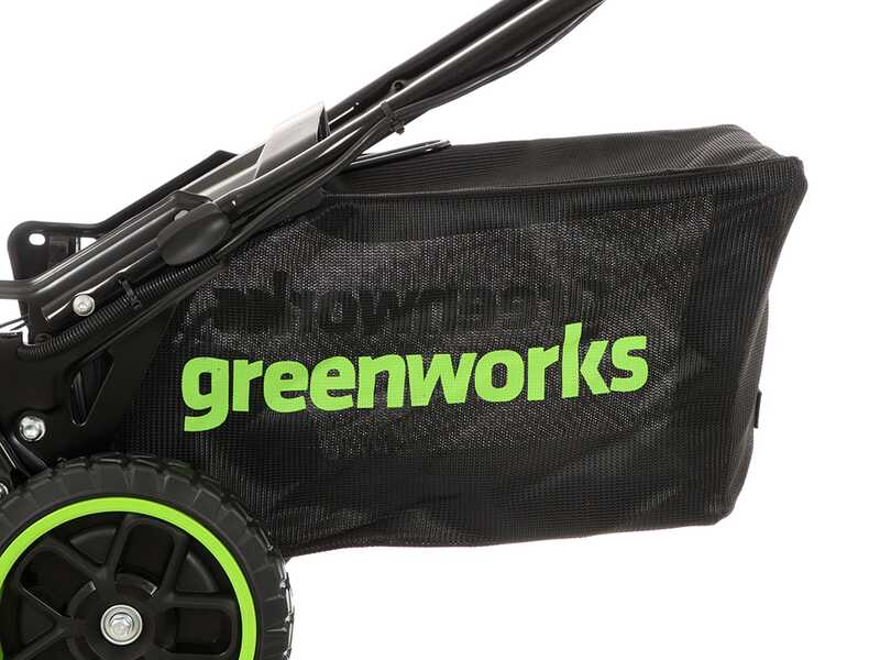 Greenworks GD48LM46SPIIK4 - Akku-Rasenm&auml;her selbstangetrieben - 48V/4Ah - Schnittbreite 46 cm