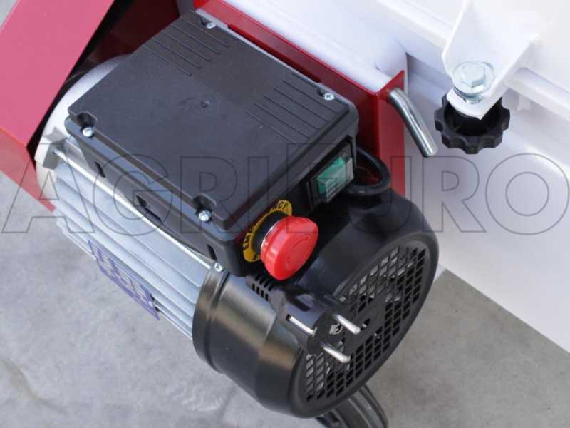 Z20A elektrische Abbeermaschine mit Pumpe und Sieb aus Edelstahl - 2 Gummiwalzen