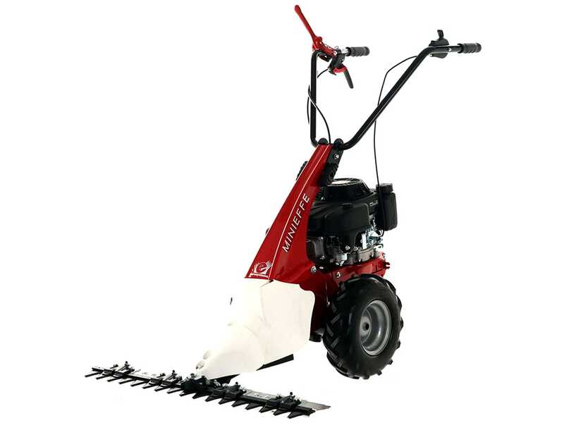 Eurosystems Minieffe - Benzin Schlegelmulcher - Sichel Mulchm&auml;her PRO - Loncin 196 OHV