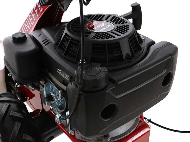 Eurosystems Minieffe - Benzin Schlegelmulcher - Sichel Mulchm&auml;her PRO - Loncin 196 OHV