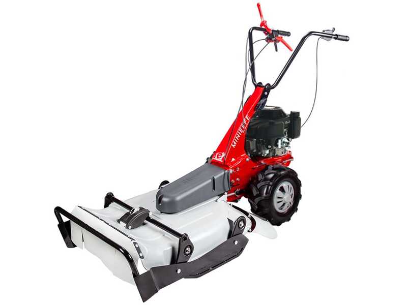 Eurosystems Minieffe - Benzin Schlegelmulcher - Sichel Mulchm&auml;her PRO - Loncin 196 OHV
