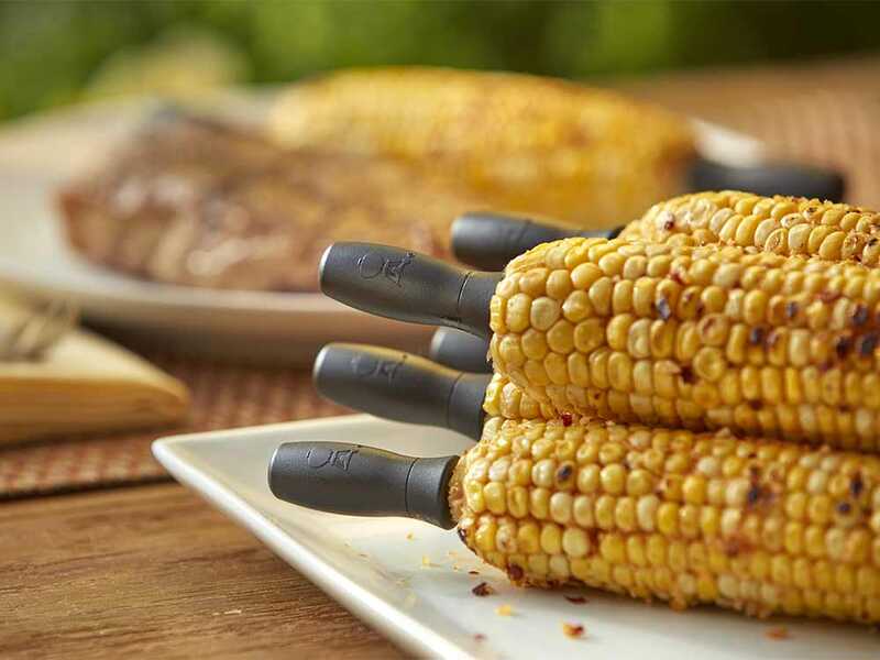 Maiskolbenhalter-Set Weber