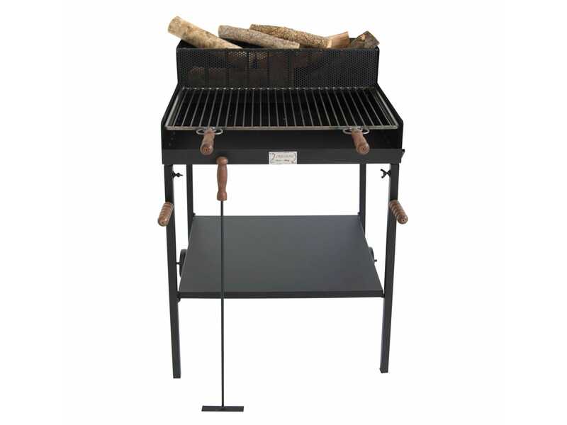 Cruccolini Fuocone Oliveto Maxi - Handgefertigter Grill aus Eisen f&uuml;r Holz und Kohle