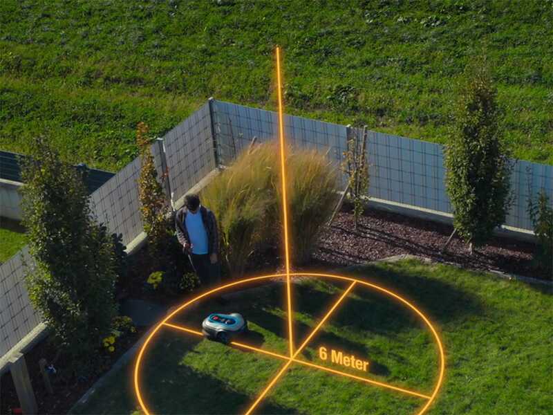 Gardena Smart SILENO free 600 m&sup2; Set - M&auml;hroboter - Bedienung mit Gardena Smart App - ohne Perimeter