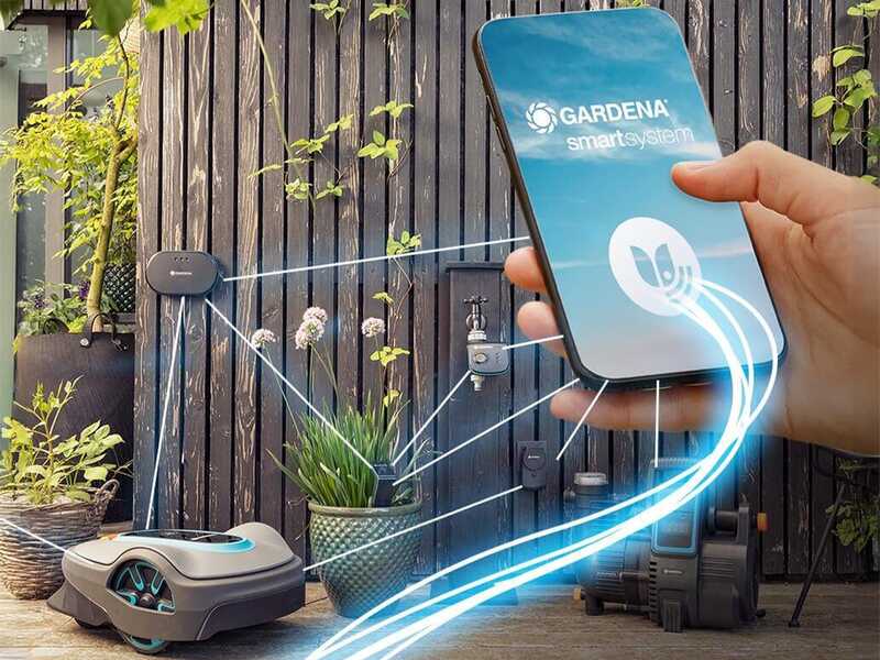 Gardena Smart SILENO free 600 m&sup2; Set - M&auml;hroboter - Bedienung mit Gardena Smart App - ohne Perimeter