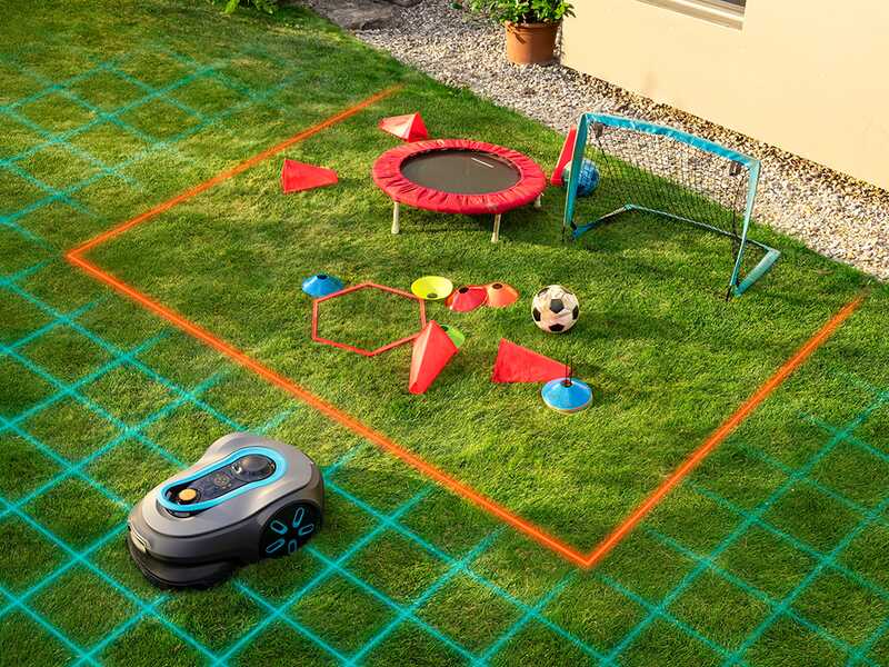 Gardena Smart SILENO free 600 m&sup2; Set - M&auml;hroboter - Bedienung mit Gardena Smart App - ohne Perimeter