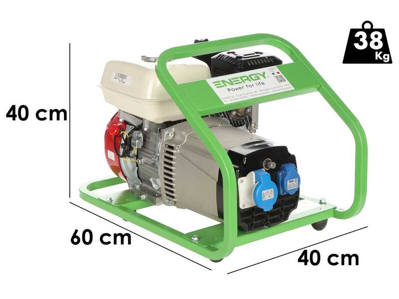 Energy EY-3,6MB - Benzin-Stromerzeuger 3 kW - Dauerleistung 2,7 Einphasig