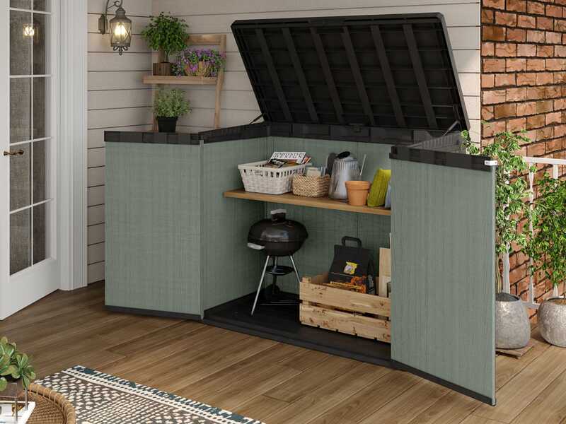 Keter Store it Out Darwin gr&uuml;n - Gartenwerkzeugbox