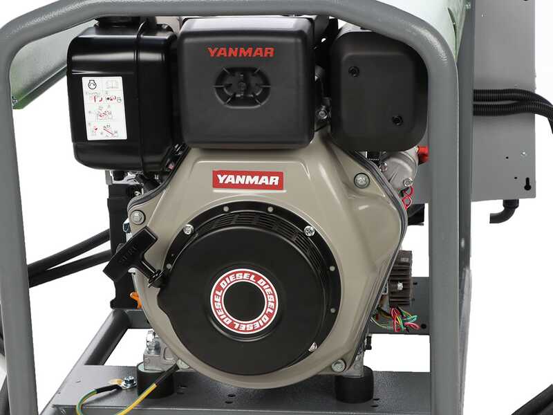 Energy EY-7MDE-A AVR - Diesel-Stromgenerator mit AVR 5 kW - Dauerbetrieb 4,5 Einphasig + ATS