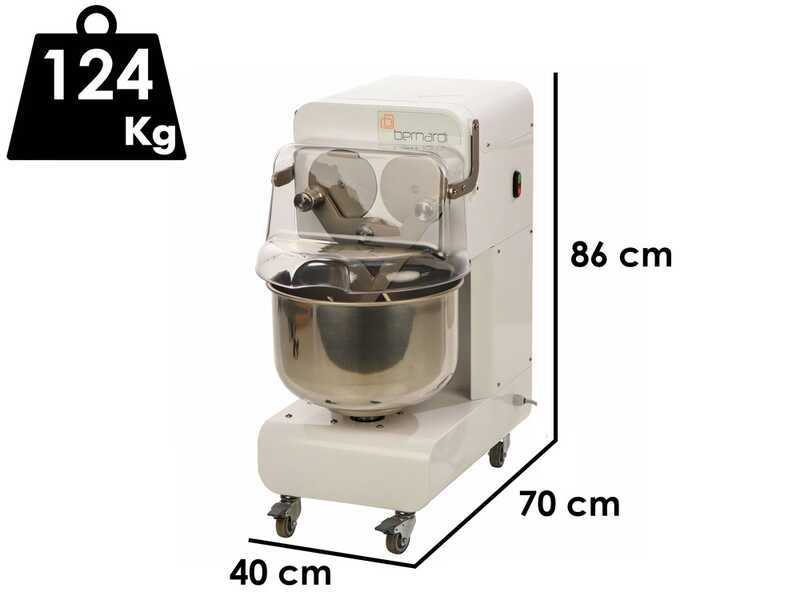 Bernardi FMR10 &ndash; Taucharme-Knetmaschine &ndash; 12 kg