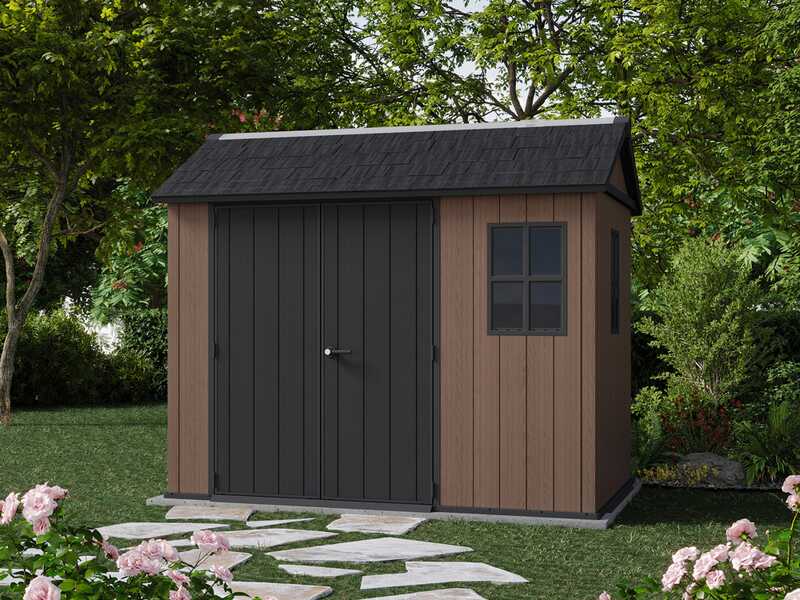 Keter Newton plus 759/975 - Gartenhaus - Mit Fenstern