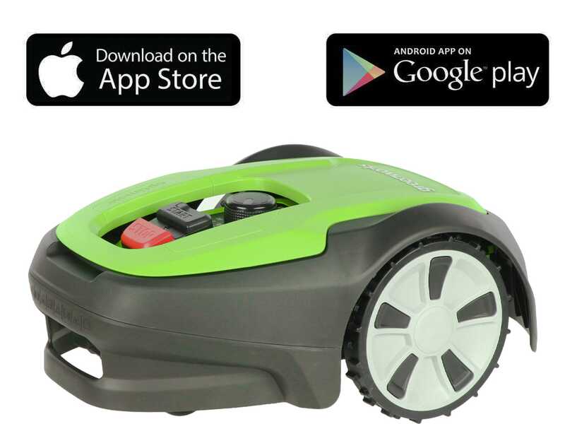 Greenworks OPTIMOW S - M&auml;hroboter - Mit Begrenzungskabel