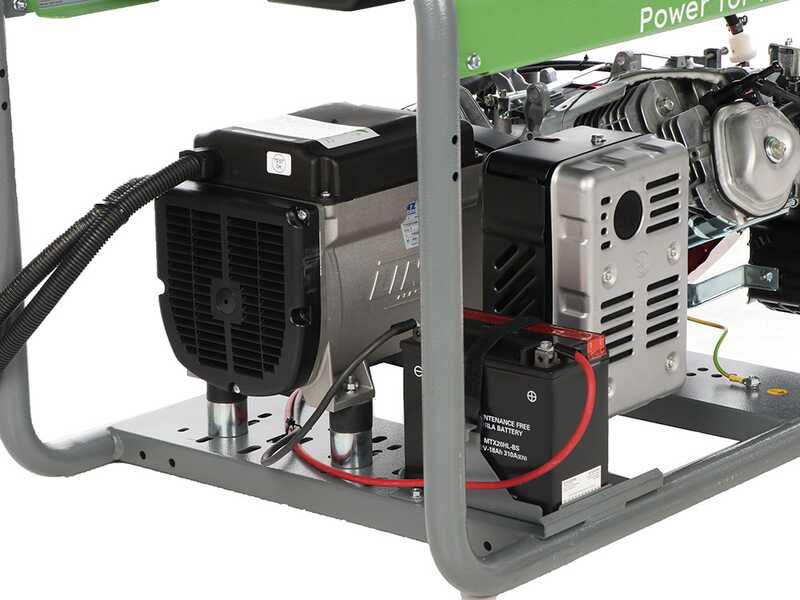 Energy EY-7MBE-A - Benzin-Stromgenerator - 6 kW - Dauerleistung 5,4 kW Einphasig + ATS