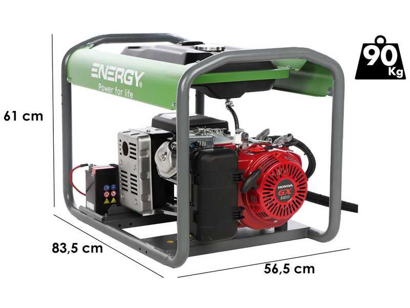 Energy EY-7MBE-A - Einphasiger Stromerzeuger - Honda Motor