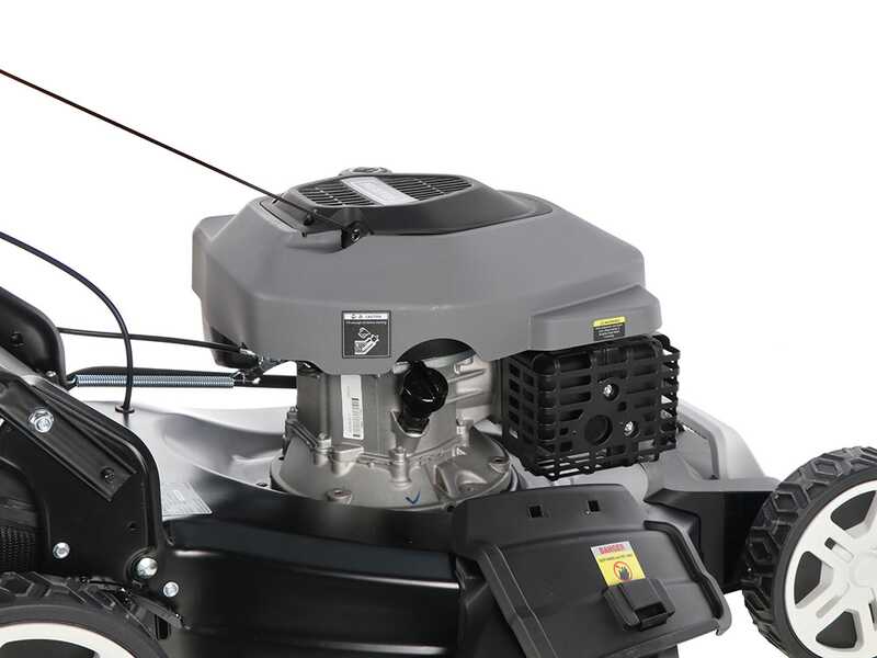 Blackstone Essentials ESP 560-224 - Benzin-Rasenm&auml;her mit Antrieb - 4 in 1 - 224cc Benzinmotor