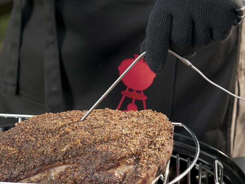 Weber schwarze verstellbare Sch&uuml;rze