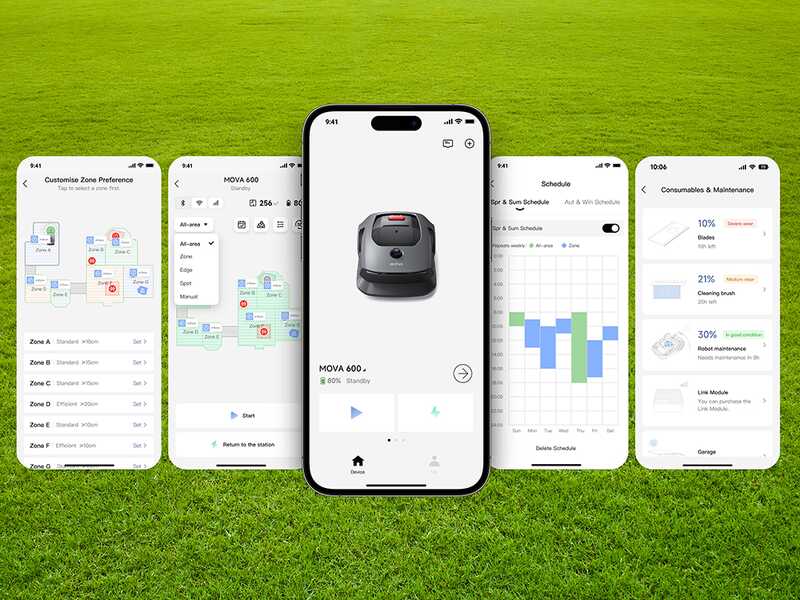 MOVA 600 - M&auml;hroboter - ohne Installation