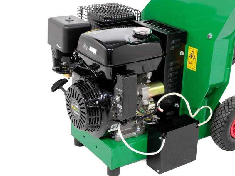 Seven Italy CH420  - Benzin H&auml;cksler - Motor Loncin G420F - Elektro-Starter
