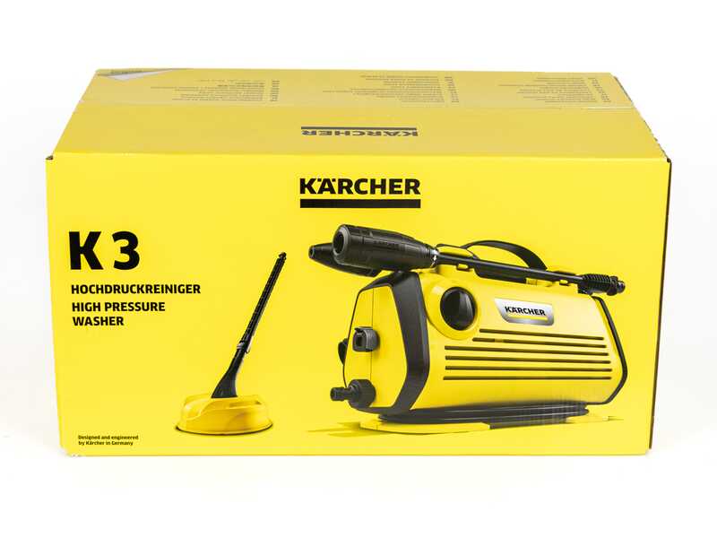 K&auml;rcher K3 Horizontal Plus Home - Tragbarer Kaltwasser-Hochdruckreiniger - 120 bar - 380 l/h