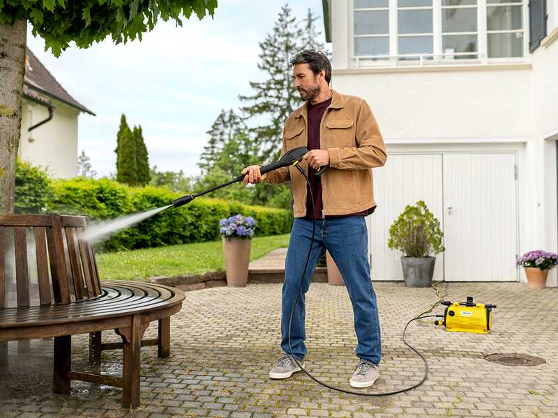 K&auml;rcher K3 Horizontal Plus Home - Tragbarer Kaltwasser-Hochdruckreiniger - 120 bar - 380 l/h