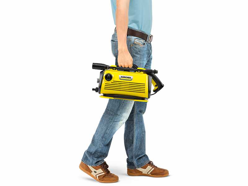 K&auml;rcher K3 Horizontal Plus Home - Tragbarer Kaltwasser-Hochdruckreiniger - 120 bar - 380 l/h