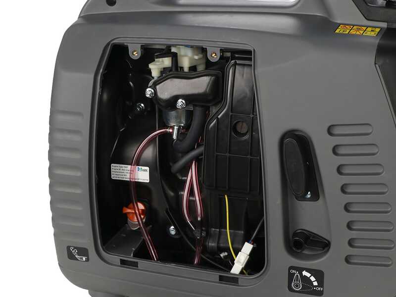 Pramac PMi2500 - Tragbarer leiser Inverter-Stromgenerator 2,3 kW - Dauerleistung 2 kW Einphasig