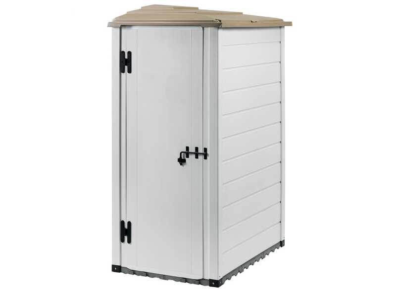 Garofalo Tuscany Evo 100 Reverso - Ger&auml;teschuppen - Mit reversibler T&uuml;r - 82.5x122x195 cm