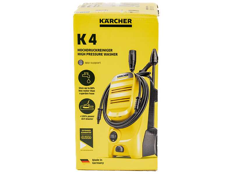 Kärcher K4 Classic - Kaltwasser-Hochdruckreiniger - 130 bar - 420 Liter/Std