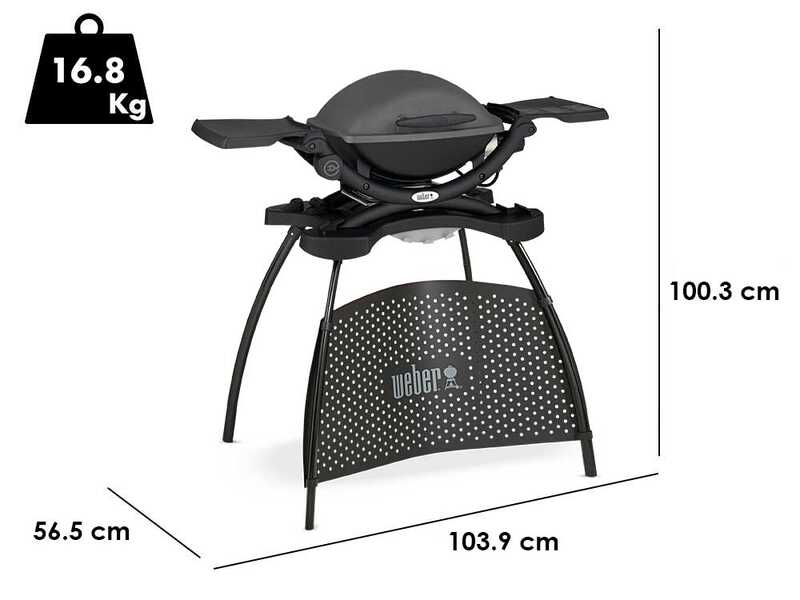 Weber Q1400 - Elektrogrill mit Standfu&szlig;