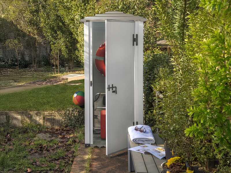 Garofalo Urban 80 Pagoda - Ger&auml;teschuppen - 82.5x82.5x198 cm