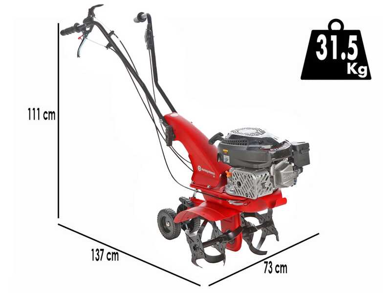 Eurosystems Z2 RM - Benzin-Motorhacke - Rato RV145