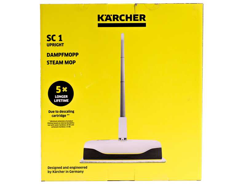 Karcher SC 1 Upright &ndash; Desinfizierender Dampfbesen &ndash; 1300 W