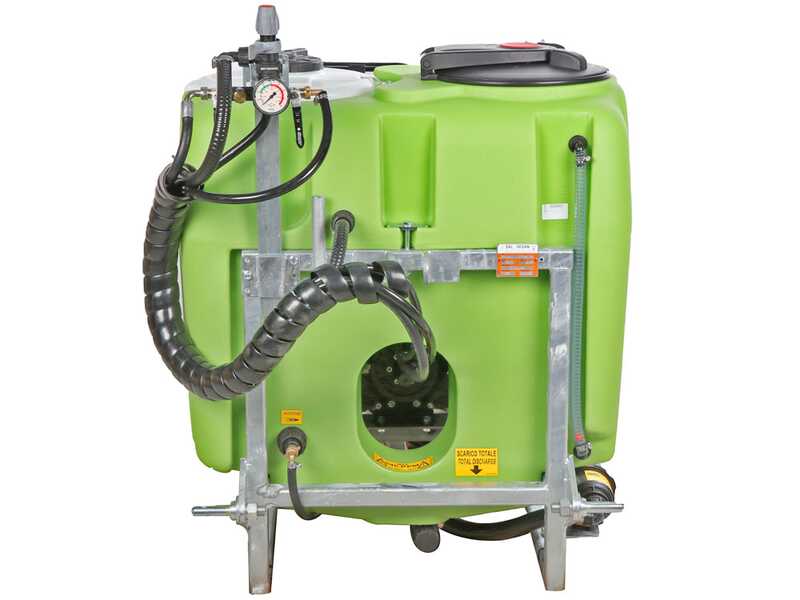 Seven Italy 200 - Aufgesattelter Spr&uuml;hger&auml;t mit Traktoranschluss f&uuml;r Spr&uuml;hanwendungen - Kapazit&auml;t 200 L - Pumpe APS 51