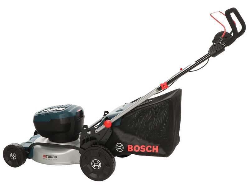 Bosch Professional GRA 18V2-46 &ndash; Akku-Rasenm&auml;her &ndash; 2&times;18V 8 Ah &ndash; Schnittbreite 46 cm