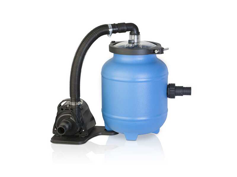 Gre Atlantis Rund &Oslash;350 x 120cm - Aufstellpool aus Stahl - Aqualoon Filter