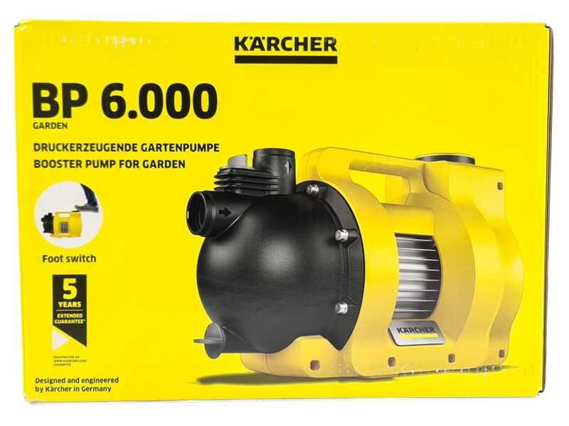 K&auml;rcher BP 6.000 Garden - Gartenpumpe - 1000 W - 6000 l/h