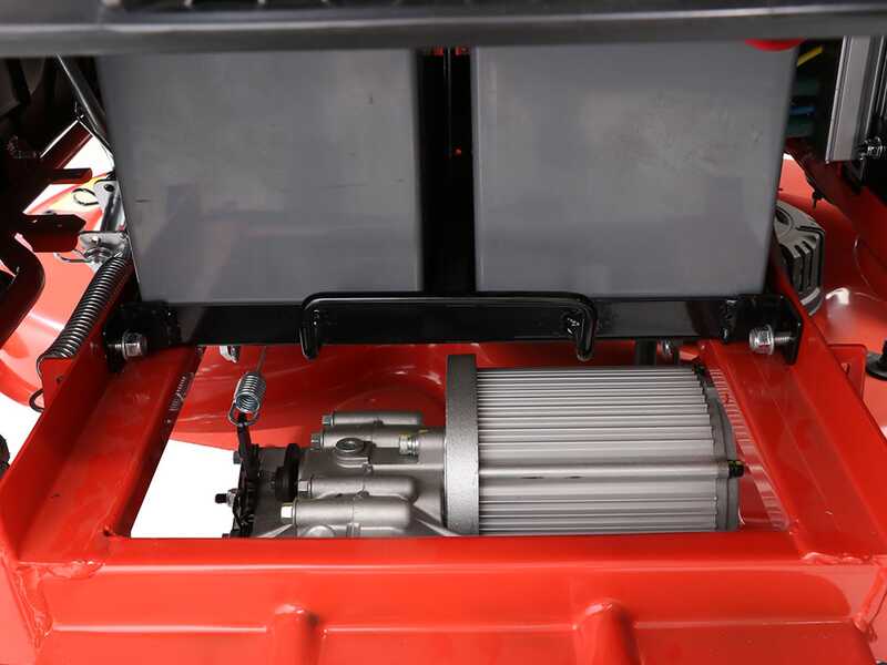 Blue Bird BR SD 98 - Akku-Rasentraktor 48V/75Ah - Schnittbreite 98cm