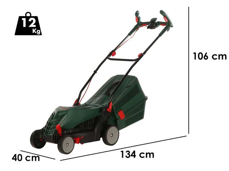 Bosch UniversalRotak 37-555 &ndash; Elektro Rasenm&auml;her &ndash; 1400 W &ndash; Schnittbreite 37 cm