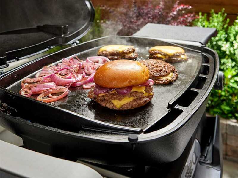 Plancha aus emailliertem Gusseisen Weber - f&uuml;r Grills Q2100N, Q2200N und Q2800N+