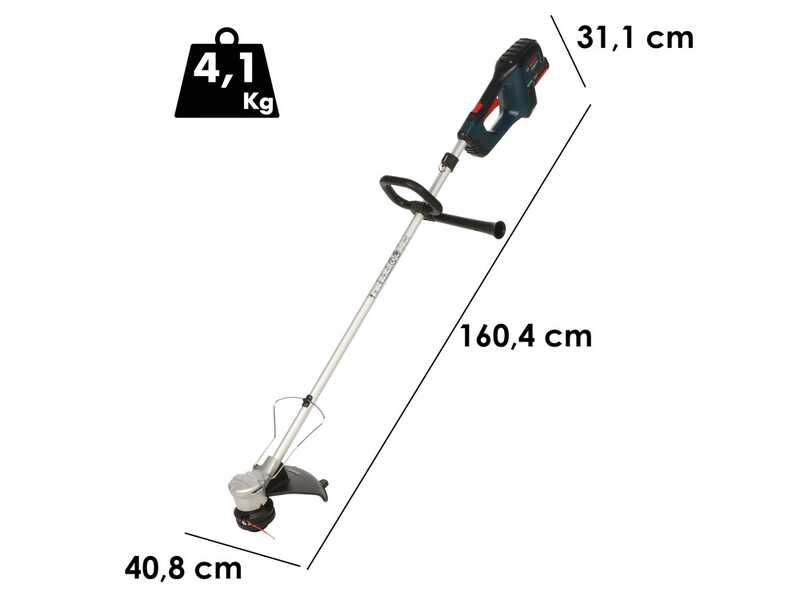 Bosch Professional GRT 18V-33 &ndash; Akku-Freischneider 18V 4Ah