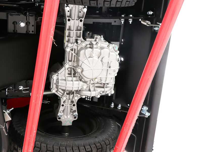 GeoTech-Pro PRTM 180-1080 H-SM - Rasentraktor - Hydrostatisches Getriebe - Seitenauswurf und Mulchen