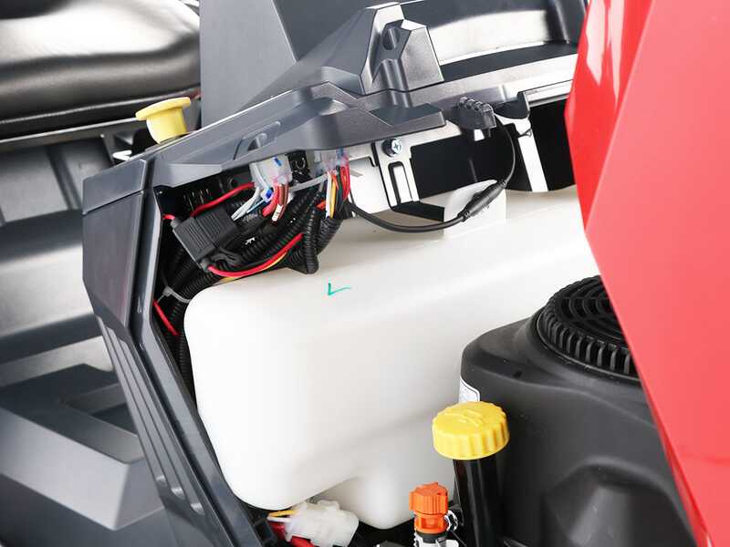 GeoTech-Pro PRTM 180-1080 H-SM - Rasentraktor - Hydrostatisches Getriebe - Seitenauswurf und Mulchen